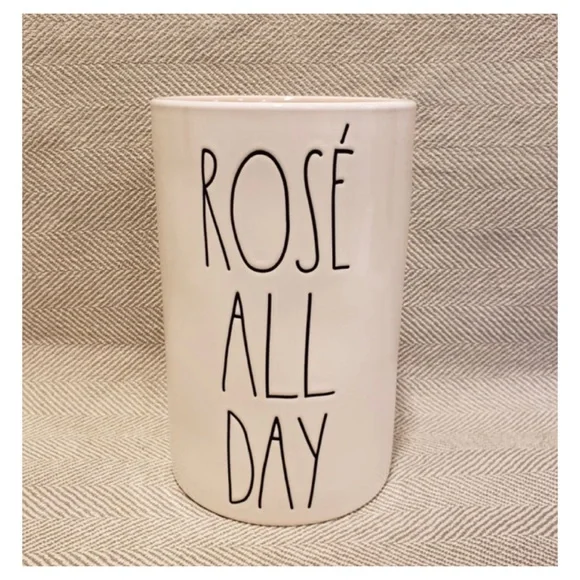 NEW Rae Dunn ROSE ALL DAY Wine Chiller - Picture 2 of 3
